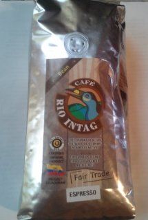 Cafe Rio Intag Fair Trade Organic Coffee, Whole Bean, 1 Pound (Ground)  Roasted Coffee Beans  Grocery & Gourmet Food