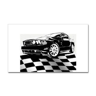 2011 Mustang Flag Decal by shellbee