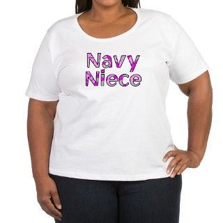 Navy Niece Pink Camo T Shirt by supportingourtroopswithlove