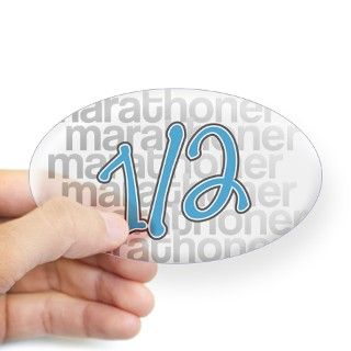 13.1 Half Marathoner Decal by biskerville