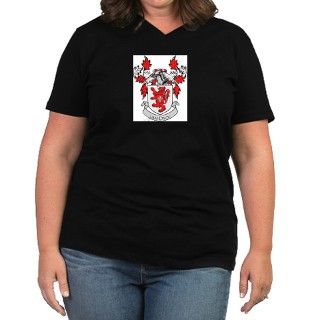 VAN DYCK Coat of Arms Womens Plus Size V Neck Dar by familytshirts