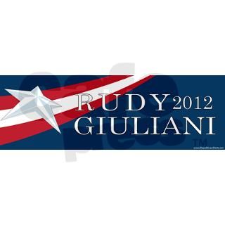 Rudy Giuliani 2012 Bumper Bumper Sticker by myrepublican