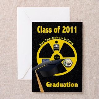 Radiology 2011 Graduation Greeting Cards (Pk of 10 by friskybizpets