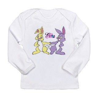 Happy Easter Long Sleeve Infant T Shirt by cshell96