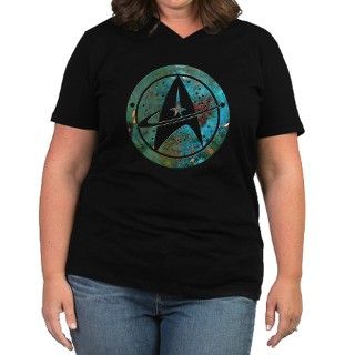 Star Trek logo Steam Punk Copper Plus Size T Shirt by zenhenstudios