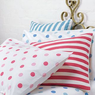 dotty duvet cover by sweet home london