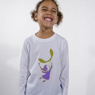 ‘let’s go fly a kite’ long sleeve t shirt by little bird