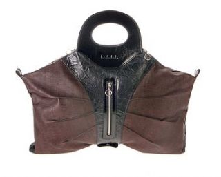 cork and leather butterfly bag by simply special gifts