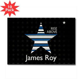 James Roy Rise Above Rectangle Magnet (10 pack) by jamesroy