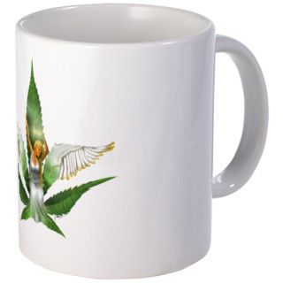 Sativa Goddess Marijuana Hemp Mug by twirledworld