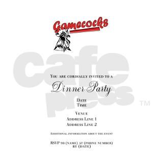 Team Gamecocks 2.25" Invitations by Admin_CP6565618