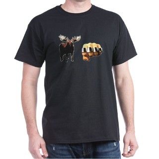 Moose Knuckle Black T Shirt by overtheedge