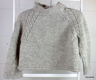 hand knit charli jumper by elloviehandmade