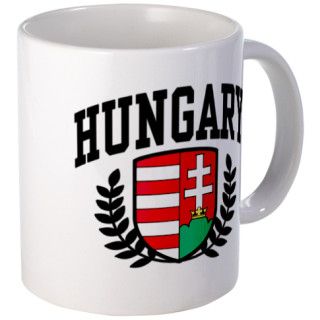 Hungary Coat of Arms Mug by spiffetees