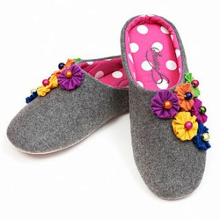 evening starlet mule slippers rrp £29.99 by stasia