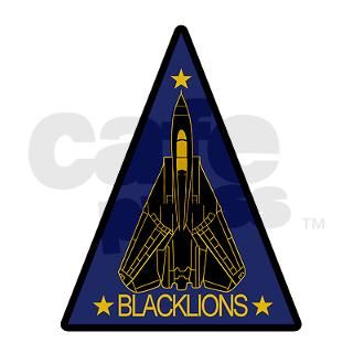 F 14 Tomcat VF 213 Blacklions Sticker (Rectangular by peter_pan03