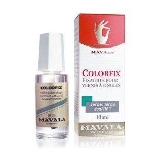 Mavala Colorfix Nail Topcoat, 0.3 Fluid Ounce  Top Nail Coats  Beauty