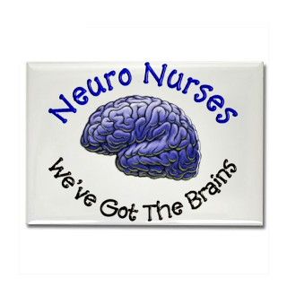Neuro Nurse Rectangle Magnet by nurseii