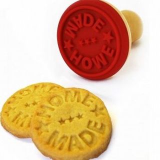 'homemade' or 'eat me' cookie stamp by the letteroom