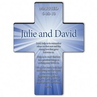 JDS Personalized Gift Starburst Cross   Marriage Prayer