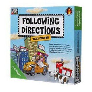 Following Directions   Taxi Driver Game, Green Level (RL 5.0 6.5) Toys & Games