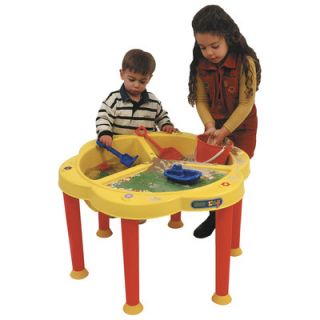 ECR4kids Sand and Water Play Table With Cover