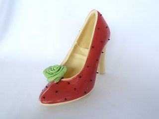large chocolate shoe strawberry and cream by clifton cakes