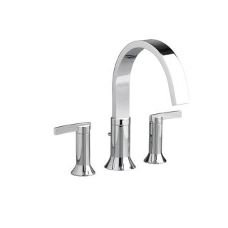 Berwick Double Handle Deck Mount Roman Tub Faucet Lever Handle