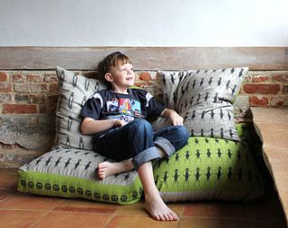 insect bean bags by zoe est kids