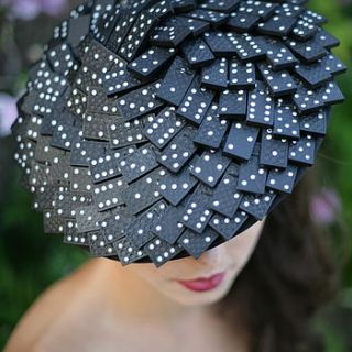 domino saucer hat by the headmistress