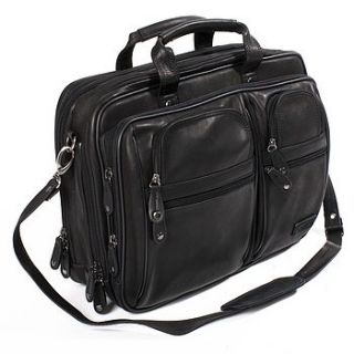 traveller twin handle laptop briefcase large by adventure avenue
