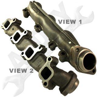 APDTY 53032198AE Exhaust Manifold Right Passenger Side For 5.7L Hemi Found On 2003 2008 Dodge Ram 1500/2500/3500 Pickup / 2004 2008 Dodge Durango / 2007 2008 Chrysler Aspen (Exhaust Manifold Only) Automotive