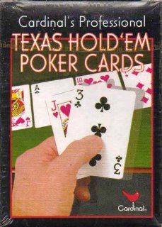 Cardinal's Professional Texas Hold'em Poker Cards 