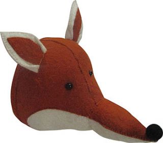 decorative animal head mister fox by bodie and fou