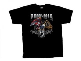 Pow Mia T Shirt Eagle All Gave Some Some Gave All Clothing