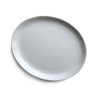 oval stoneware dinner plate by home address