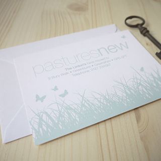 change of address cards by prettywild design