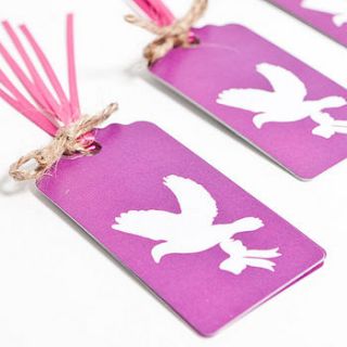 love birds gift tags pink collection by sophia victoria joy