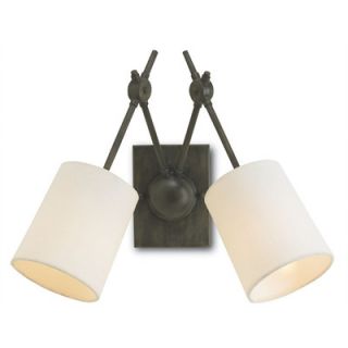 Currey & Company Compass 2 Light Wall Sconce