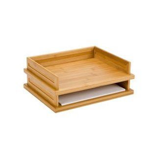 The Container Store Bamboo Letter Tray   Kitchen Storage And Organization Products