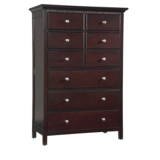 Cresent Furniture Murray Hill 9 Drawer Tall Chest