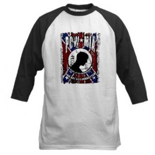 Artsmith, Inc. Baseball Jersey POWMIA All Gave Some Some Gave All on Rebel Flag Clothing