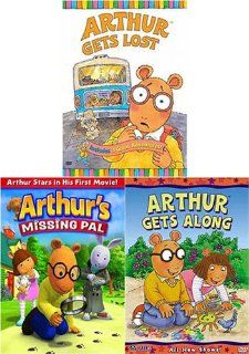 Arthur Gets Along / Gets Lost/Missing Pal (3 pack) Movies & TV