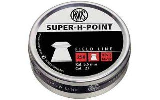 RWS Super H Point .22 Cal, 14.2 Grains, Hollowpoint, 250ct  Air Gun Pellets  Sports & Outdoors