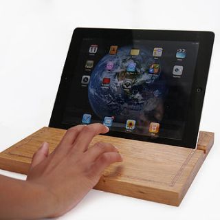 wood ipad holder by cairn wood design