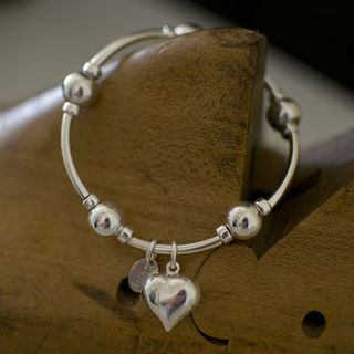 esme's silver bracelet by dollybird gems