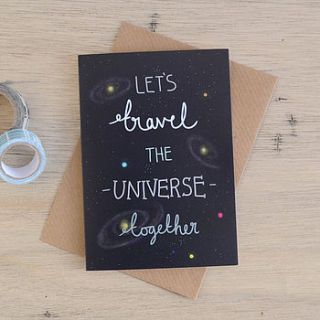 let's travel the universe together by hannah stevens