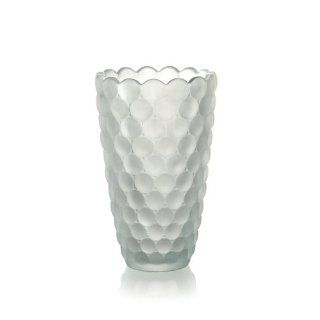 Fifth Avenue Crystal Decorative Ariana Frosted Vase, 9 Inch  