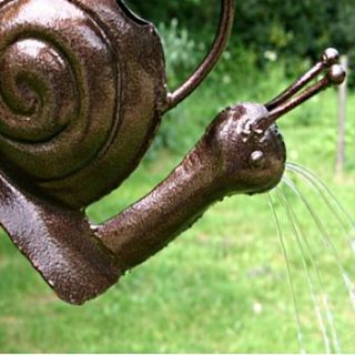 snail watering can by country garden gifts