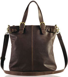 leather shoulder bag for women by teals